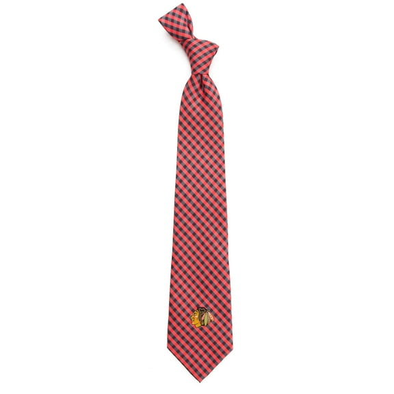 Chicago Blackhawks Gingham Tie