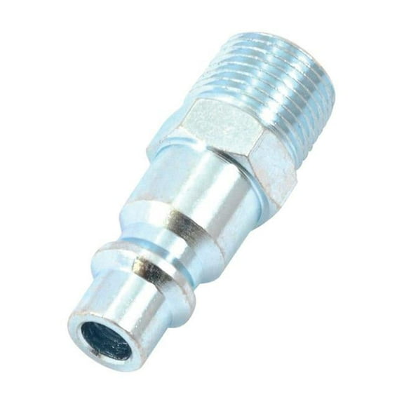 Forney 75307 Air Fitting Plug, Industrial Milton Style, 3/8-Inch-by-3/8-Inch-Male NPT