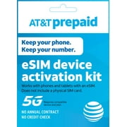 AT&T Prepaid eSIM Device Activation Kit