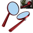 thumbnail image 2 of ESTINK Handlebar Mirror,Rearview Mirror Replacement,Retro Rear View Mirror CNC Aluminum Alloy Universal for Motorcycle 8mm 10mm Mounting Size, 2 of 8
