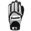 Franklin "Shok-Sorb" Adult Batting Gloves, Black and Gray