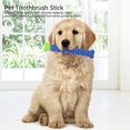 thumbnail image 5 of Cepillo de dientes para perros TANGJMXG silicona azul y verde, 5 of 5