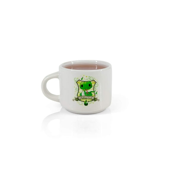Taza pequeña de cerámica de Harry Potter Slytherin House de 5 cm de altura