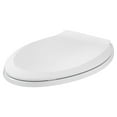 thumbnail image 4 of American Standard 5503A00B.020 Slow Elongated Closed Front Toilet Seat, White, 4 of 6