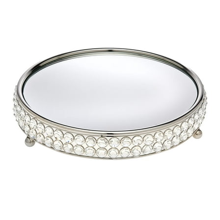 Godinger Serving Tray, Serving Platter, Round Tray, Food Tray, Holiday Tray, Centerpiece, Glam Tray