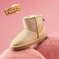 thumbnail image 5 of Dream Pairs Girls & Boys Winter Boots Ankle Faux Fur Lined Fuzzy Classic Snow Shoes (Toddler/Little/Big Kid), 5 of 6