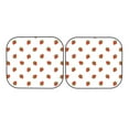 thumbnail image 7 of Xecao Hand Drawn Strawberry for Foldable Car Sun Shades (2-Pack) offer sun protection with an easy-fold design for convenient windshield shading., 7 of 7