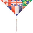 thumbnail image 2 of Juego de 12 banderas internacionales de Table Runner Beistle, 2 of 2