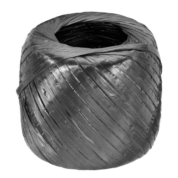 Cuerda de poliéster y nylon Uxcell, ancho de 30 mm/1.18 pulgadas, longitud de 550 m/1804 pies para embalaje, jardinería y manualidades, paquete de 1 (negro)