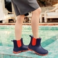 thumbnail image 5 of Lcamaw Kids Rain Boots, Waterproof Chelsea Rubber Boots for Boys and Girls, Non-Slip Ankle Muck Toddler Rainboots, Outdoor, Farm, Park, Hiking, Fishing, School Playing, 5 of 9