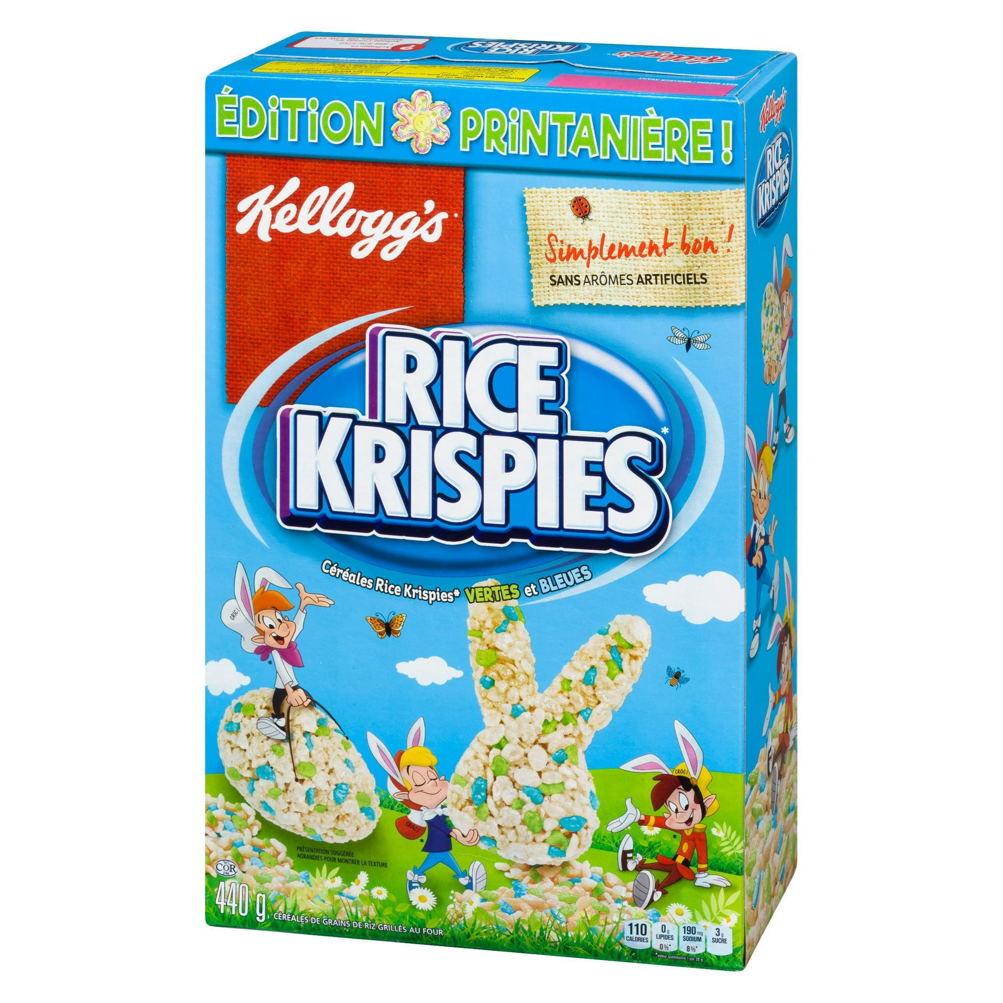 Kellogg's Rice Krispies Spring Edition Cereal 440g