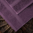 thumbnail image 3 of Superior Hymnia Egyptian Cotton Bath Towel Set, Plum, 3 of 8