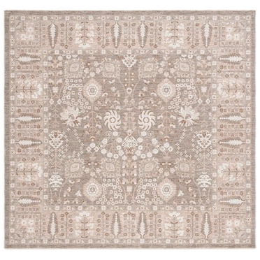 SAFAVIEH Willow Gorgi Abstract Area Rug, Sage/Beige, 6'3" x 6'3" Square