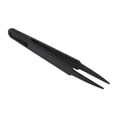 thumbnail image 1 of 2X Black Plastic Anti-Static Tweezers Repair Tool, 1 of 3