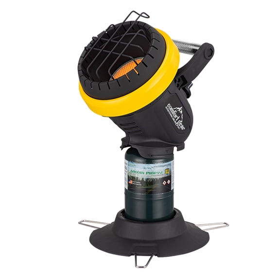 Comfort Gear 4,000-BTU Indoor/Outdoor Portable Personal Propane Heater with Base, PPH-04
