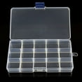 thumbnail image 2 of Xinyolin 10/15/24 Compartments Plastic Box Jewelry Bead Storage, Container Craft Organizer, 2 of 8