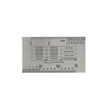 thumbnail image 2 of Guitar String Ruler, Guitar Gauge Tool, Durable Practical For Bass Guitar, 2 of 8
