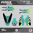 thumbnail image 2 of Kalair GFX Graphics Kit for Honda CRF150R (2007-2023) Pecker Series, 2 of 5