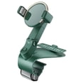 thumbnail image 4 of 1x Soporte para teléfono de coche con rotación de 360 ​​grados, universal, resistente, con clip de resorte Verde, 4 of 6