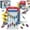 A1, variant on Vatos Dinosaur Transport Truck Car Toy with Sound and 8 Race Cars, Carrier Vehicles Toys Set for Kids for Boys Aged 3-5 Years