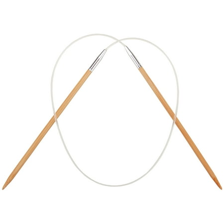 UPC: 0812208023015 | Bamboo Circular Knitting Needles 24 -Size 10.5/6.5mm