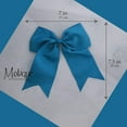 thumbnail image 4 of Motique Accessories Jumbo Hair Bow Clip with Tails for Child Girls - Turquoise, 4 of 4