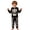 R28 Black, variant on Ruiwill Kids Pajamas Boys Toddler Size 2-3 Years Halloween Pjs for Boys Winter Skeleton Print Long Sleeve Sleep Top with Shorts 2 Piece Pajama Set