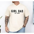 thumbnail image 3 of Girl Dad Shirt - 2025 EST Fathers Day Shirt, New Dad Gift, Pregnancy Announcement T-Shirts, 3 of 6
