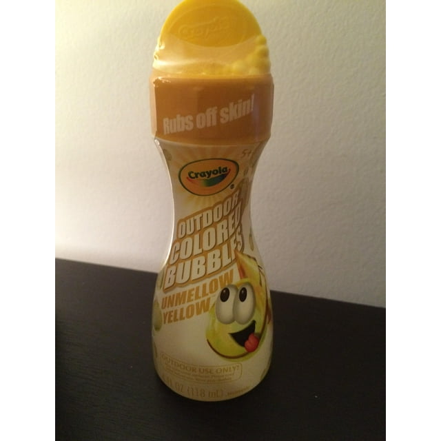 Crayola Burbujas de Color Amarillo para Exteriores