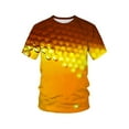 thumbnail image 1 of Innerwin Oktoberfest T-Shirt Col Rond Tee-Shirt de Vacances Manches Courtes Ample Été Tops Style-K 5XL, 1 of 3