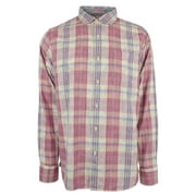 Men's Palapa Plaid Button-down Shirt Phlx Large