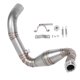 thumbnail image 1 of Motorcycle Exhaust Mid‑Pipe 304 Stainless Steel Header Tube with Muffler Accessory Fit for G310R, 1 of 5