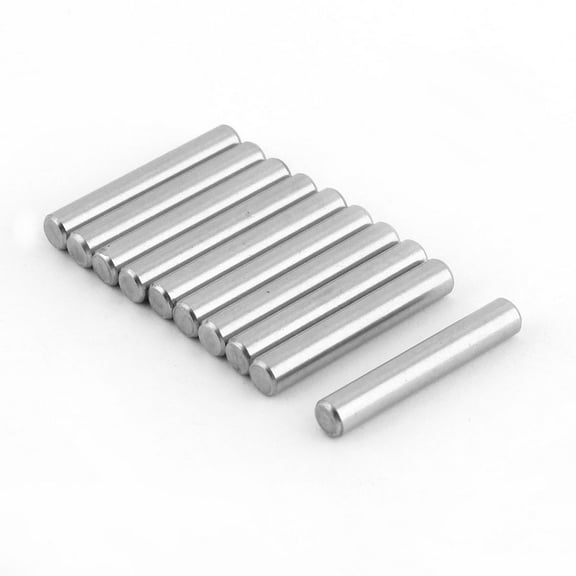 Stainless Steel Parallel Round Dowel Pins Fastener Elements 5mm Dia 30mm Length