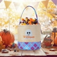 thumbnail image 3 of Djunllk Halloween Bucket Portable Children Trick or Treat Bags Cute Spook Candy Basket Halloween Pails with Handle for Kids Halloween Party Favors Supplies Props, Halloween Decorations, 3 of 6