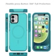 thumbnail image 7 of Diverbox for iPhone 12/12 Pro Case, 2 in 1 Campatibe with Magesafe Shockproof DropProof Protective Phone Case - Lake Blue, 7 of 7