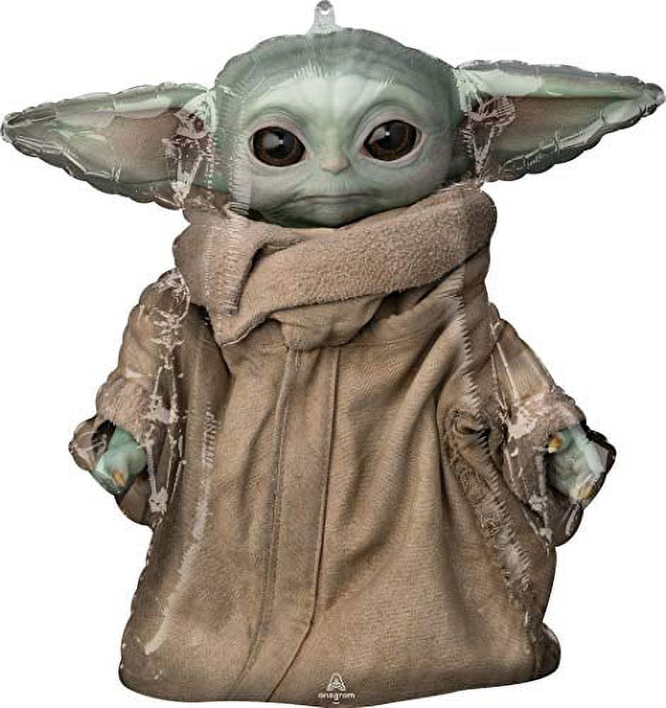 Star Wars Mandalorian The Child 2nd Birthday Party Supplies 8 Guest Baby Yoda Table Decor and Balloon Bouquet Decorations