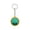 00-No Light(Green), variant on Mini Dumpling Keychain Stress Relief Fidget Clicker Keychain – Adorable Cartoon Pendant for Backpacks, Keys & Bags, K-ids & Gifts ,Soft & Durable
