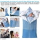 thumbnail image 2 of Saco de dormir de invierno para bebé de 0 a 12 meses, saco de dormir de punto de algodón, unisex, para niña y niño, saco de dormir con cremallera para niño pequeño (azul) JFHHH pequeña, 2 of 5