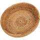 thumbnail image 1 of Cesta de frutas Cesta de pan de ratán tejida redonda Bandeja de mimbre natural Cestería Decoración Cesta de almacenamiento Frutas, verduras Pan Cocina, 1 of 5