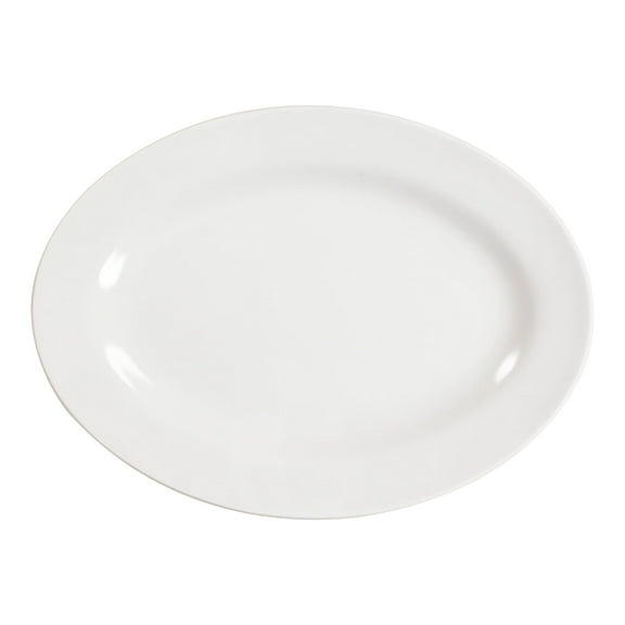 Excellante Imperial Melamine Dinnerware Collection 8" x 6" Platter, Comes in Dozen