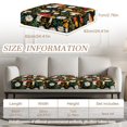 thumbnail image 4 of Xoenoiee Mushroom Daisy Berry Pattern 3 Piece Individual Couch Cushion Slipcovers Stretch Reversible Cushion Protector Slipcovers Sofa Cushion Protector Covers, 4 of 7