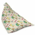 thumbnail image 2 of Bird Print Lounger Chair Bag, Themed Pattern with Colorful Little Avian Animals, High Capacity Storage with Handle Container, Lounger Size, Champagne and Multicolor, by Ambesonne, 2 of 5
