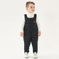 thumbnail image 6 of Popvcly Toddler Snow Pants Baby Boy Winter Clothes Fleece Lined Snowsuit Girl Overalls 6 Months-5T, 6 of 10