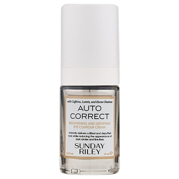 Sunday Riley Auto Correct Brightening and Depuffing Eye Contour Cream 15 ml