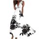 thumbnail image 1 of Vestido Corto de Verano de Moda sin Mangas con Cuello en V Impreso Vestido Casual Grande Del Doblado para Diario, 1 of 5