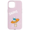 thumbnail image 1 of Funda para iPhone 15 de Los Pitufos con seta naranja, 1 of 3