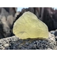 thumbnail image 4 of Raw Libyan Desert Glass Tektite,Golden Libyan Desert Glass Crystal Necklace,Irregular Shape, 4 of 6