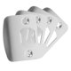 thumbnail image 1 of FUTUREORYY 4Ud Refuerzo Puerta Inoxidable Para Puerta Exterior E Interior Color Plata, 1 of 6