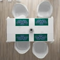 thumbnail image 3 of Ambesonne Vintage Place Mats Set of 4, Totem, Standard Size, Petrol Blue Mauve, 3 of 4