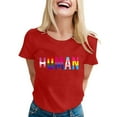 thumbnail image 1 of T-shirt à Col Rond Imprimé Élégant pour Femmes T-Shirt à Manches Longues T-Shirts Unis à Manches Longues pour Femmes T-Shirt de Course pour Femmes T-Shirt à Rayures Femmes T-Shirt Mince à Manches Longues T-Shirts Plus Trash Femmes T-Shirt Uni T-Shirts Longs, 1 of 4